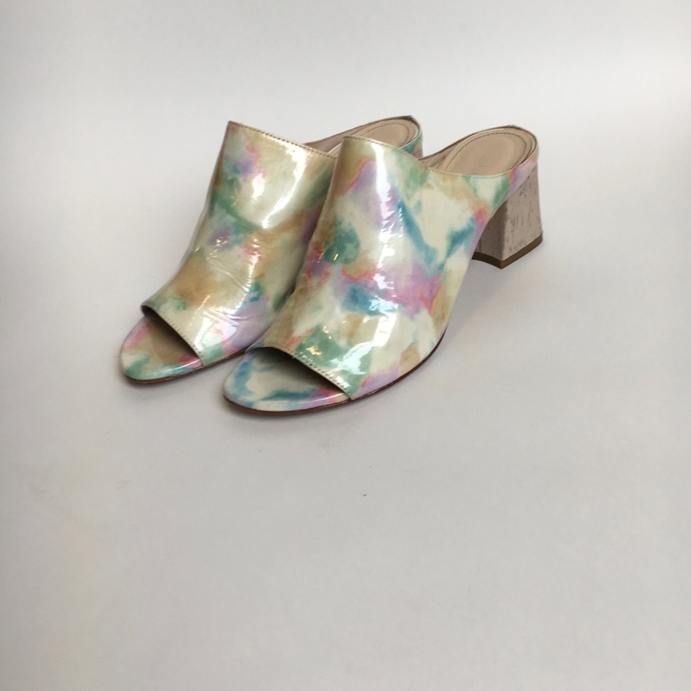 Donald Pliner Open- toe Mules